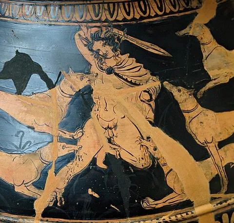 xiphos: a double-edged, single-handed sword, typically used by Ancient Greek hoplites as a secondary weapon...