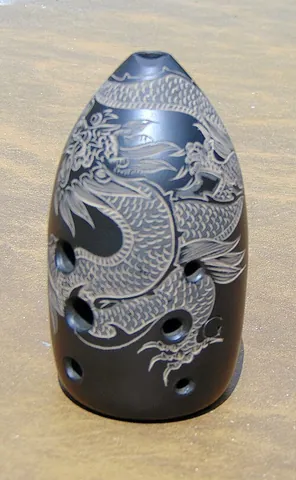 xun: a clay or ceramic globular vessel flute originating in China