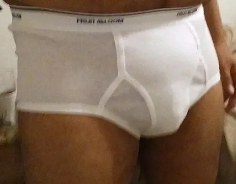 y-fronts: briefs that have a fly as part of an inverted Y formed by the seams