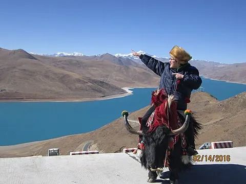yakback: the back of a yak (for riding or carrying burdens)