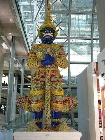 yaksha: a kind of supernatural being; can be a malevolent demon or a beneficent tutelary deity