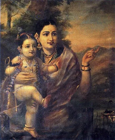 yashoda: the foster mother of Krishna