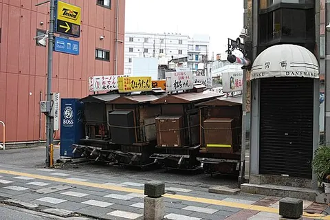 yatai: a small mobile stall or cart selling street food in Japan