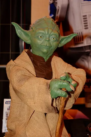 yoda: a wise, elderly Jedi Master in the Star Wars franchise