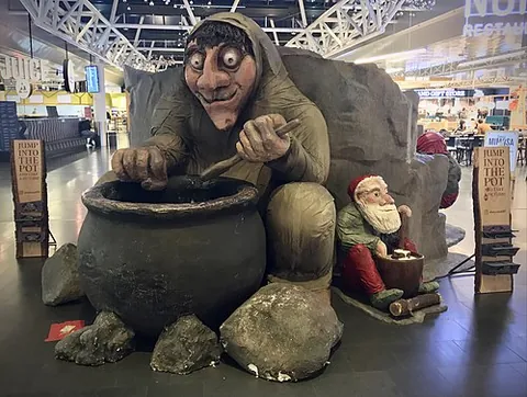 yule lad: one of several trolls, children of the ogress Grýla, who, according to Icelandic folktales, arrive...