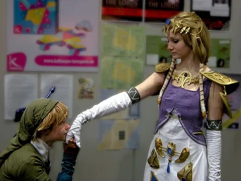 zelink: the ship of characters Zelda and Link from The Legend of Zelda video game franchise