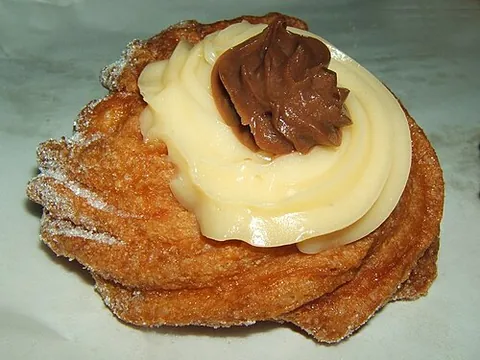 zeppola: any of several varieties of traditional fried pastry from southern Italy