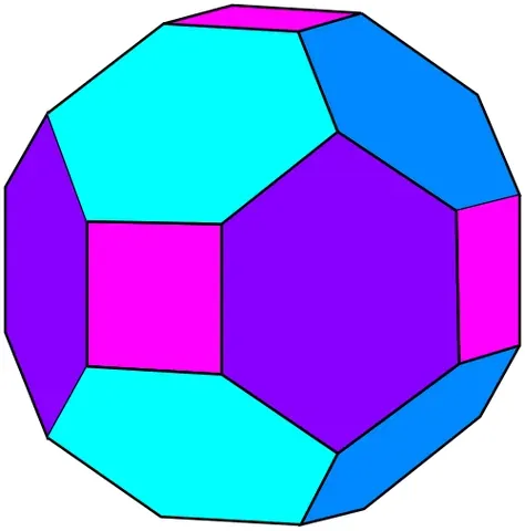 zonohedron: a special case of convex polyhedron, in which every face of the polyhedron is a polygon with point...