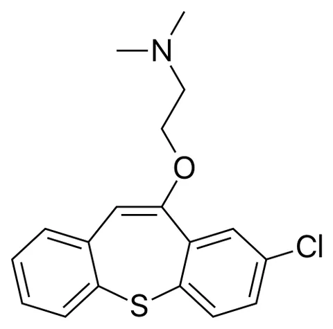 zotepine: an antipsychotic drug used to treat acute and chronic schizophrenia
