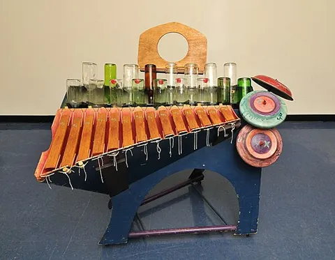 zymo-xyl: a Partchian xylophone augmented with everyday articles such as bottles and hubcaps